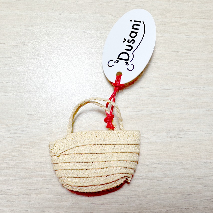 Mini slaměné tašky - různé velikosti a barvy