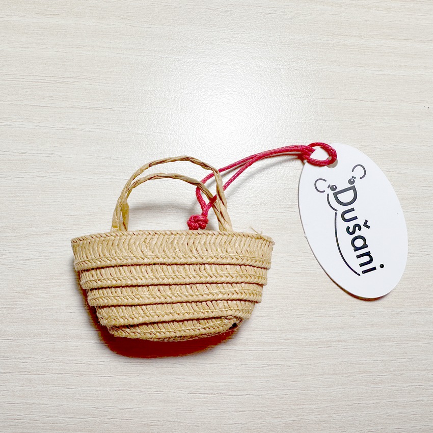 Mini slaměné tašky - různé velikosti a barvy
